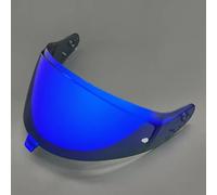 Generico Visiera for Ca-sco Skwal i3 for SHARK Skwal i3 D-Skwal3 Ridill 2 Visiera di ricambio for moto Accessori for lenti Protezione solare resistente(Deep Blue)