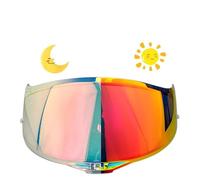 Generico Visiera fotocromatica for Ca-sco AGV K5 K5S K3SV K3-SV K1 K1S Compact ST, occhiali, parabrezza, accessori, ricambi, autocromatica(New Red Photochromic)