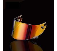 Generico Visiera integrale for Ca-sco da moto SHARK RACE R PRO GP UV Antigraffio Visiera antivento Occhiali Accessori for moto(Revo Red)