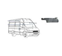 GENERICO Visiera Parasole Lato Sinistro SX Guida, Compatibile con Iveco Gamma Daily dal 2000, Rif. O.E. 500312416