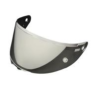 Generico Visiera parasole V29 for Ca-sco da moto MT KRE+, di ricambio, protettiva UV, antigraffio, intercambiabile(Silver)
