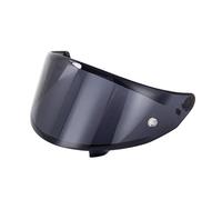 Generico Visiera per casco Suomy Stellar 1 Speedstar 1 Track-1 TX-Pro (Nero)