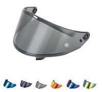 Generico Visiera per casco Suomy Stellar 1 Speedstar 1 Track-1 TX-Pro (Nero chiaro)