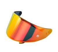 Generico Visiera per casco Suomy Stellar 1 Speedstar 1 Track-1 TX-Pro (Rosso)