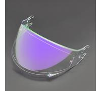 Generico Visiere D-Skwal for Ca-sco da moto shark spartan Visiere protezione visera shark spartan carbon visiere casque shark spartan(Revo Clear Purple)