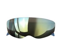 Generico Visiere per casco, Visiera for Ca-sco Covert-X for SCORPION EXO Combat Combat 2 Visiera for moto Parabrezza Protezione UV Ricambio durevole(Gold)