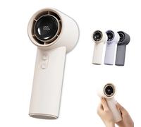 Generico Vitalsecom - Breezio Fan, Hand Folding High-Speed Turbine Fan, 100 Levels Of Infinite Wind Speed, 3s Fast Cooling, for Hot Day, Anywhere (white)