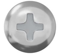 Generico Viti in Legno 12 PCS Argento M4 x 25 mm Acciaio