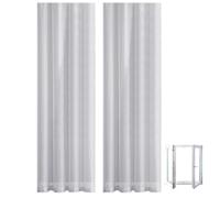 Generico Voile Curtains | For Home Decor, Living Room, Light Filtering Sheer Window Curtains, Elegant And Soft Fabric, Home, Bedroom, Or Office,
