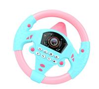 Genérico Volante per bambini piccoli: di di guida | Gioco di simulazione, falso con, suono educativo per la casa dell'auto, controller da cruscotto interattivo, set