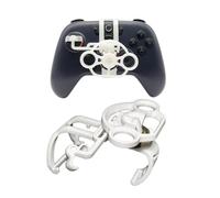 Generico Volante per controller di gioco, volante da corsa per GameSir Nova Lite, stampa 3D (white)
