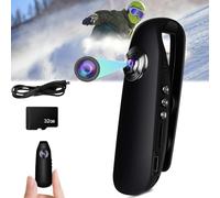 Generico Vomli Camera, Vomli Detect Clip Body Camera, Vomli Detect Clip Collar Camera, Portable Pocket Tiny Body Cam with Back Clip, 1080p HD Portable Bodycam (1Pcs)