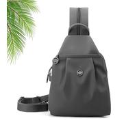 Generico Vovtva Bag, Vovtva Street Lite Chic Versatile Travel Bags, Multi-Compartment Large Capacity Travel Bags, Adjustable Strap (Gray)