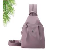 Generico Vovtva Bag, Vovtva Street Lite Chic Versatile Travel Bags, Multi-Compartment Large Capacity Travel Bags, Adjustable Strap (Light Purple)