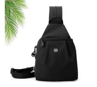 Generico Vovtva Bag, Vovtva Street Lite Chic Versatile Travel Bags, Multi-Compartment Large Capacity Travel Bags, Adjustable Strap (Black)