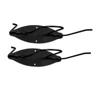 Generico Wader Appendini,2 Pezzi Organizer a Parete in Acciaio Inossidabile - Organizzatore per Stivali in Metallo | per Ingresso Garage Cantina Officina Fienile Portico Ingresso Casa