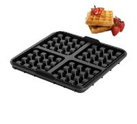 Generico Waffle Silicone Mold - Non Stick Baking Tray for Air Fryer and Waffle Maker | Flexible Food Mold for Breakfast Pancakes Candy Chocolate Home Kitchen Dormitory Cooking Fun