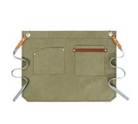 Generico Waist Apron Pockets - Server Utility Apron for Kitchen Restaurant Work | Fabric Waist Tie Aprons with Multi Pocket Storage, Tool Organizer for Bartender Waiter Waitress Coffee Shop Home