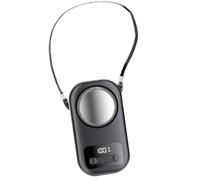 Generico Waist Clip Fan LED Display Rechargeable 100 Speeds Device