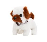 Generico Walking And Barking Toy Dog-Electronic Interactive Plush Puppy For Kids &, Realistic Cute Pet With Tail Wagging For Girls & Boys, Animated Plush Dog Gift For Valentine's & Birthdays