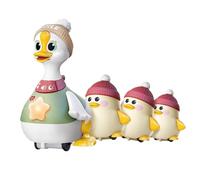 Generico Walking Duck Toy, Sensory Toddler, Developmental Family Plush, 5.04x4.45x7.17 inches Interactive Design Figure, Duck Glowing Music Toys for Early Childhood Development