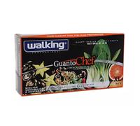 Generico WALKING GUANTI CHEF NERI IN NITRILE - PACCO DA 1000 PEZZI - | VARIE TAGLIE IN OFFERTA | 4 GRAMMI - USO PROFESSIONALE RISTORAZIONE FOOD CHEF ALIMENTARE ALIMENTI (XL)