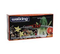 Generico WALKING GUANTI CHEF NERI IN NITRILE - PACCO DA 1000 PEZZI - | VARIE TAGLIE IN OFFERTA | 4 GRAMMI - USO PROFESSIONALE RISTORAZIONE FOOD CHEF ALIMENTARE ALIMENTI (M)