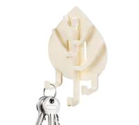 Generico Wall Adhesive Hooks Set, Strong Hanging Organizer, Coat Accessory Holder Hooks, Practical Space Saver for Home Storage of Clothing Bags Keys Bathroom Bedroom Entry 5.31x3.54in
