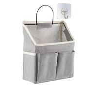 Generico Wall Basket Organizer, Basket Bag Hangable Organizer, Portable Over The Door Closet, Space Saving Storage Solution 12x9.25x3.94in for Room, Bedroom, Bathroom
