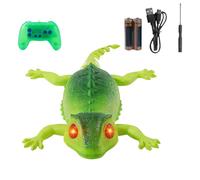 Generico Wall Crawler Toy - 14.57 Inch Remote Control Gecko | Rubber Abs Electric Crawling Game - Rechargeable Interactive Kids Toy for Preschool Kindergarten Boys Girls Indoor Outdoor Fun Gift
