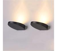 Generico Wall Lamp Light 2 Pack Wall Light Adjustable MI-NI Wall Sconce Spot Lighting Fixture, Indoor Up Wall Lamp Uplight Wall Spotlights Bedroom Bedside Stair, 3000K Warm White