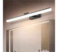 Generico Wall Lamp Mirror Light Mirror Front Lights, Black Apartment Bathroom Energy-Saving Waterproof Dressing Table Long Strip Makeup Bedside