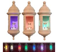 Generico Wall Lamp with Little Frog - Battery Operated,3D Printed Multi-Color Frog Wall Light,Unique LED Night Light for Bedroom/Living Room/Hallway (3pcs)