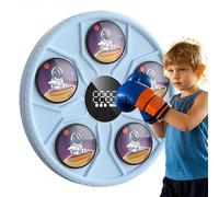 Generico Wall Mount Boxing Machine, Electronic Smart Punch Trainer, Touch Screen & Battery-Powered Design, Shock-Absorbing Pad, Ideal for Indoor Workouts, Home Gym, Fitness Training