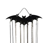 Generico Wall Mount Coat Hooks - Rustic Decorative Hanger Rack Organizer | Bat Shaped Wooden Hook Decoration For Towel Laundry Bedroom Kitchen Dorm Bathroom Closet Holiday Decor