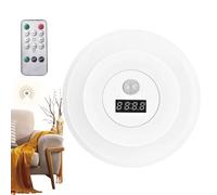 Generico Wall Mount Digital Clock Smart LED Alarm Clock Room Lighting