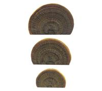 Generico Wall Mount Mushroom Shelf, 3PCS Resin Floating Storage Shelves