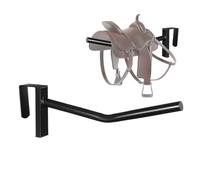 Generico Wall Mount Saddle Rack, Mounted Saddle Storage Holder, Compact Heavy-Duty Space-Saving Equipment Organizer for Equestrian Tack Room, Barn, Garage, Outdoor, Training Use