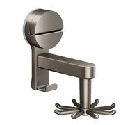 Generico Wall Mount Utensil Holder | 12.2x11.1cm Suction Cup Hook | 360 Degree Rotating Cooking Utensil Holder With 8 Claws, Kitchen Storage & Organisation For Bathroom Cabinet RV Home Apartment Dorm