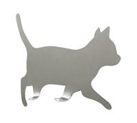 Generico Wall Mounted Cat Hooks, Adhesive Towel Hooks, Walking Cute Cat Hook Hanger, No Punch with Easy Install, Cute Home Organizer for Bathroom Door Wall, Scarf Towel Tote Coat Hanger for Shower