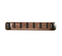 Generico Wall Mounted Coat Hooks, Hanger Hook Rack, Foldable Suction Cup Holder with 9.8 Inches Width, Wall Organizer for Kitchen, Entryway, Bathroom, Living Room, Shower Door, Home, Dorms Brown
