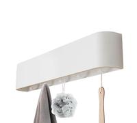 Generico Wall-Mounted Coat Rack - Wall Coat Hanger Rack With Folding Hooks, No-Drill Organizer, Wooden Clothing Hanger For Household Bag Keys Hats Scarves Gloves Purse Jackets | Suitable For Desktop