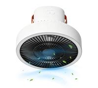 Generico Wall Mounted Fan - 7.09 Inch, 4000mA Silent Remote Control Fan