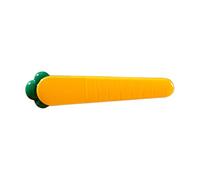 Generico Wall Mounted Glove Dispenser, Carrot Shaped Mittens Holder, 7.87x0in Portable Stable Storage, Gloves Organizer Rack for Kitchen, Bathroom, Restaurant, Garage Use