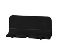 Generico Wall Mounted Phone Holder, Adhesive Remote Control Organizer Rack for Smartphones Tablets and Ereaders, Storage Stand for Kitchen Cabinet Shower Garage Studio or Living Room Use