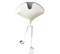 Generico Wall Mounted Pot Lid Holder Kitchen Cover Storage Rack