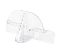 Generico Wall Mounted Sunglasses Organizer, Clear Glasses Display Stand, ABS Construction, Compact Design, For Entryway Living Room Bedroom, 3.15x1.61x1.06 Inches, Transparent, 1 Piece