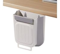 Generico Wall Mounted Trash Can - Kitchen Toilet Bin | Trash Bin for Restroom Areas, Hanging Waste Baskets with Space Efficiency, Waste Bins, Bathroom Bins for Restaurant, Dorm and Apartment