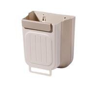 Generico Wall Mounted Trash Can - Kitchen Toilet Bin | Trash Bin with Space Saving Functions, Hanging Waste Baskets with Space Efficiency, Waste Bins, Bathroom Bins for Restaurant, Dorm and Apartment