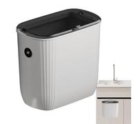 Generico Wall Mounted Trash Can, Large Bathroom Can for Home Organization, Space-Saving Container with Easy Mount Design, Kitchen Accessories for Sink Room Desk Dorm Laundry Corner